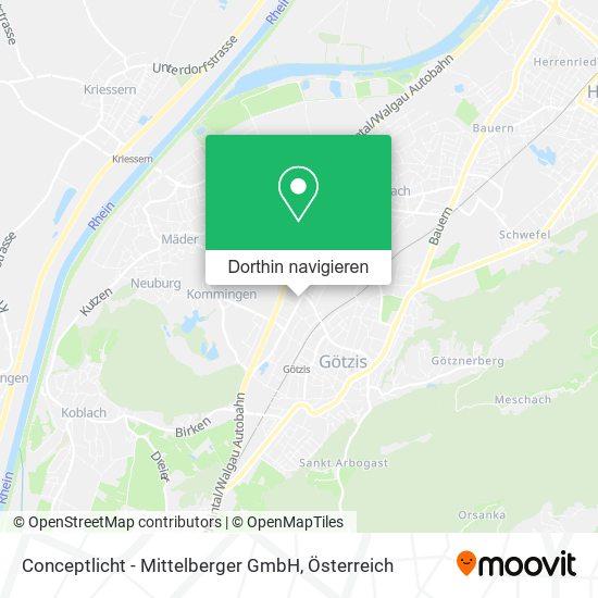 Conceptlicht - Mittelberger GmbH Karte