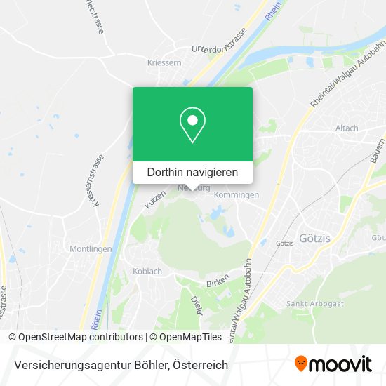 Versicherungsagentur Böhler Karte