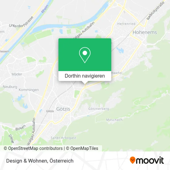 Design & Wohnen Karte