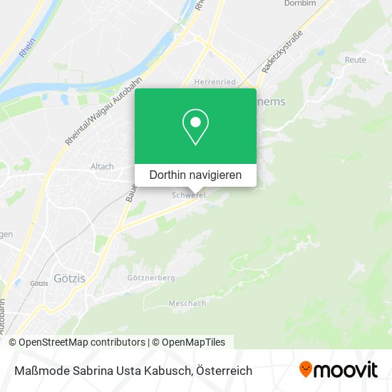Maßmode Sabrina Usta Kabusch Karte