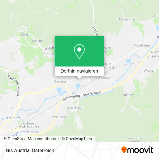 Gls Austria Karte