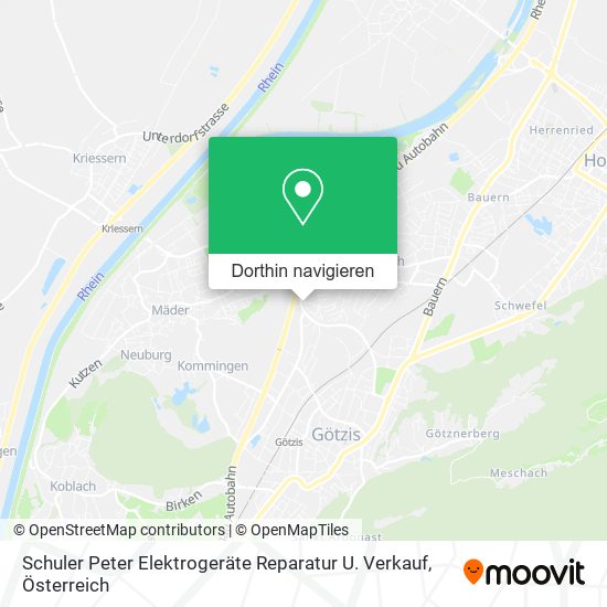 Schuler Peter Elektrogeräte Reparatur U. Verkauf Karte