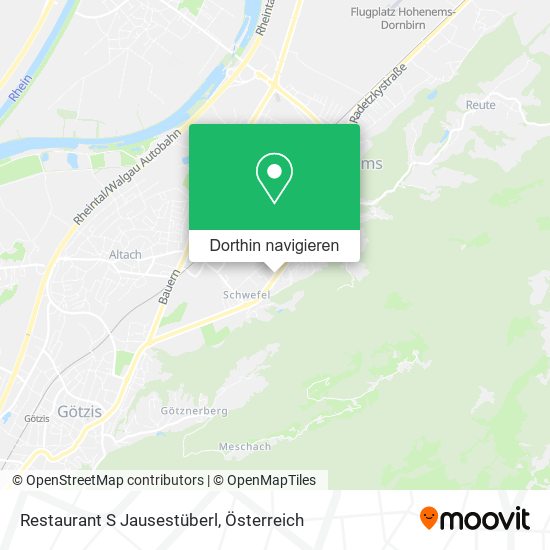 Restaurant S Jausestüberl Karte