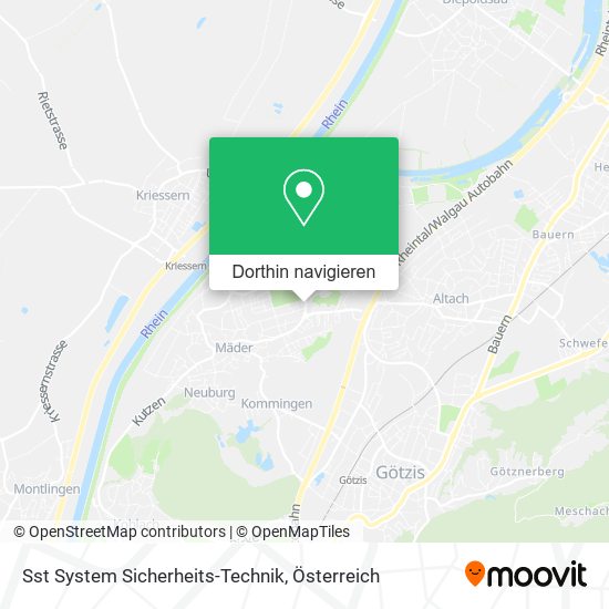 Sst System Sicherheits-Technik Karte
