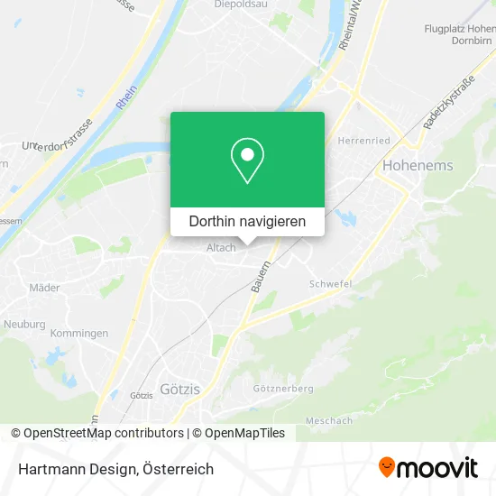 Hartmann Design Karte