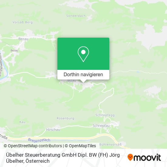 Übelher Steuerberatung GmbH Dipl. BW (FH) Jörg Übelher Karte