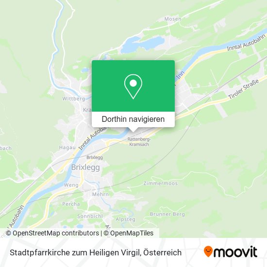 Stadtpfarrkirche zum Heiligen Virgil Karte