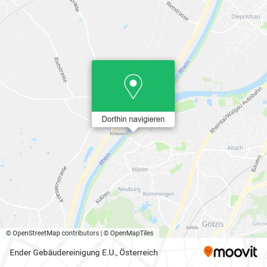 Ender Gebäudereinigung E.U. Karte