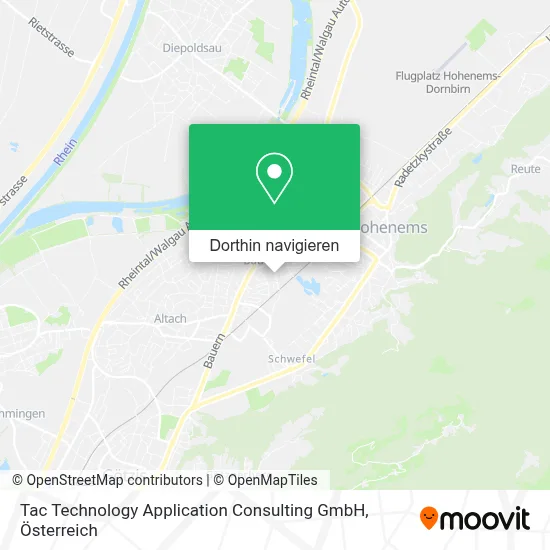 Tac Technology Application Consulting GmbH Karte