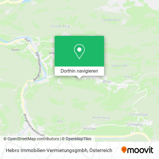 Hebro Immobilien-Vermietungsgmbh Karte