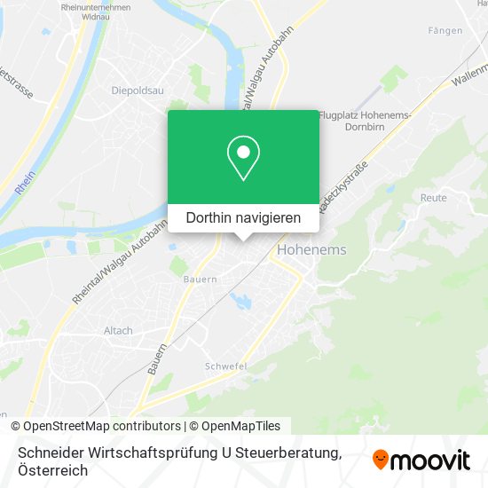 Schneider Wirtschaftsprüfung U Steuerberatung Karte