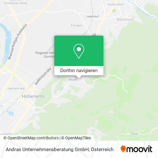 Andras Unternehmensberatung GmbH Karte