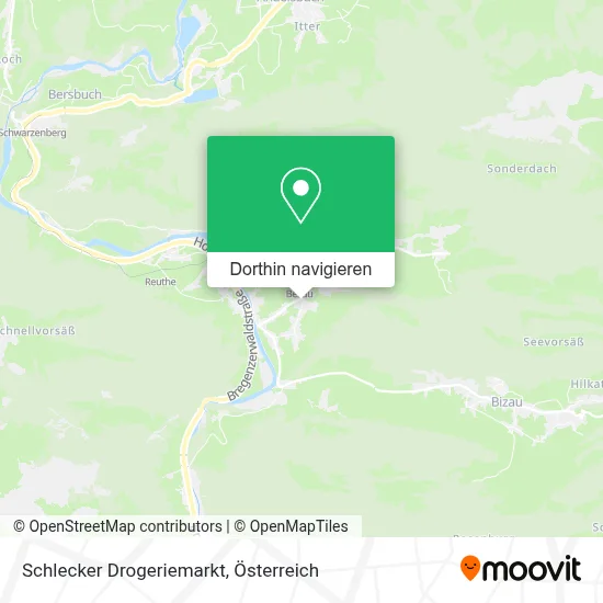 Schlecker Drogeriemarkt Karte