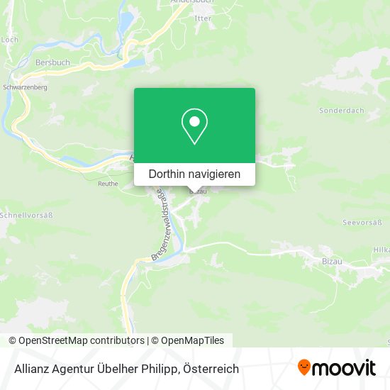 Allianz Agentur Übelher Philipp Karte