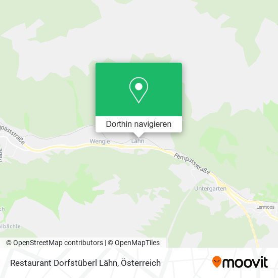 Restaurant Dorfstüberl Lähn Karte