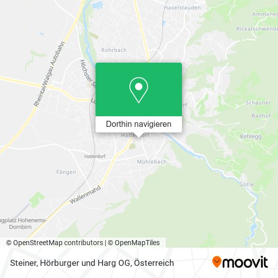 Steiner, Hörburger und Harg OG Karte