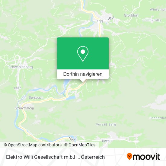 Elektro Willi Gesellschaft m.b.H. Karte