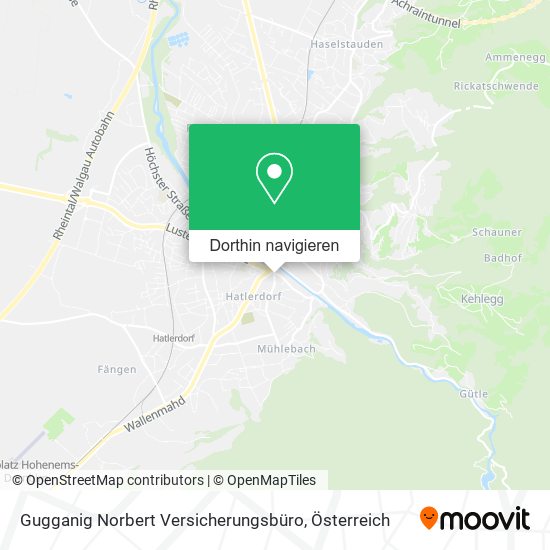 Gugganig Norbert Versicherungsbüro Karte