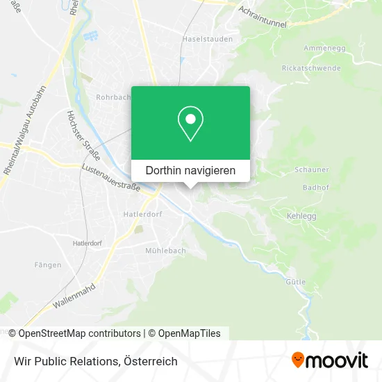 Wir Public Relations Karte