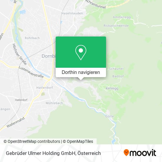 Gebrüder Ulmer Holding GmbH Karte