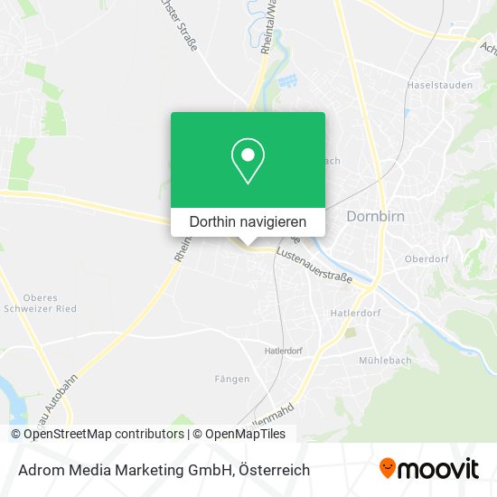 Adrom Media Marketing GmbH Karte