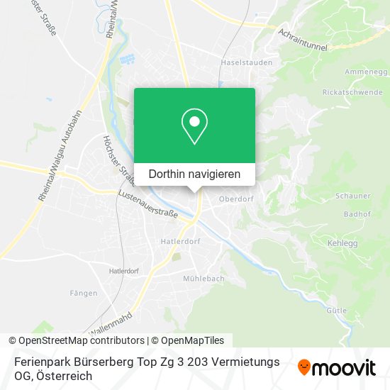 Ferienpark Bürserberg Top Zg 3 203 Vermietungs OG Karte