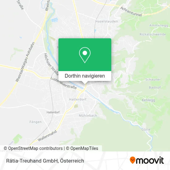 Rätia-Treuhand GmbH Karte