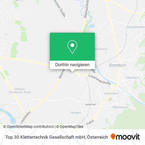 Top 30 Klettertechnik Gesellschaft mbH Karte