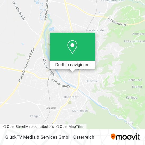 GlückTV Media & Services GmbH Karte