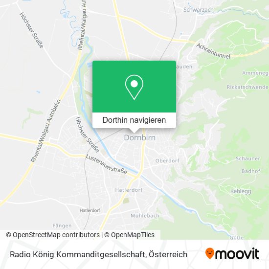 Radio König Kommanditgesellschaft Karte