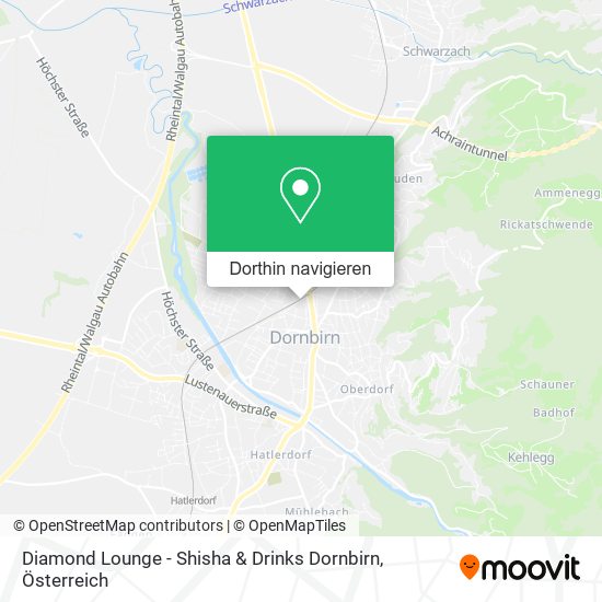 Diamond Lounge - Shisha & Drinks Dornbirn Karte