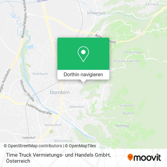 Time Truck Vermietungs- und Handels GmbH Karte