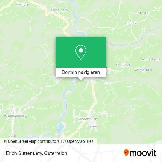 Erich Sutterluety Karte