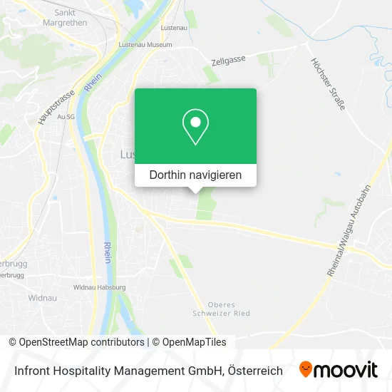 Infront Hospitality Management GmbH Karte