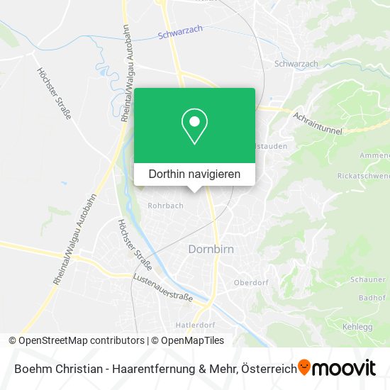 Boehm Christian - Haarentfernung & Mehr Karte