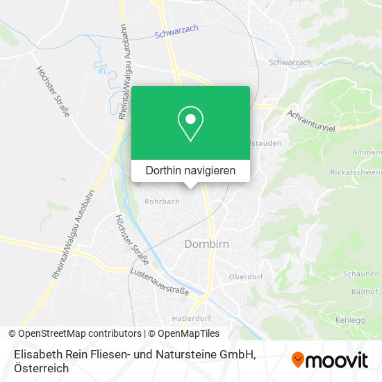 Elisabeth Rein Fliesen- und Natursteine GmbH Karte