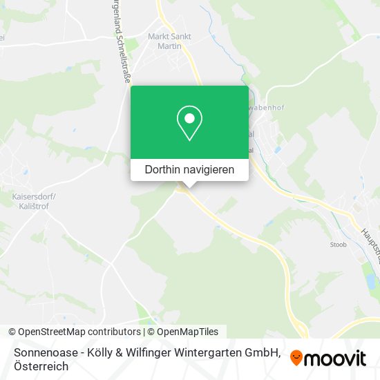 Sonnenoase - Kölly & Wilfinger Wintergarten GmbH Karte