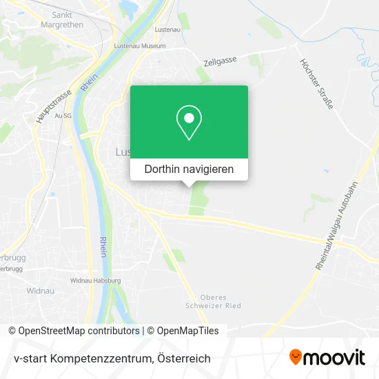 v-start Kompetenzzentrum Karte