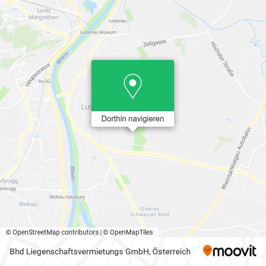 Bhd Liegenschaftsvermietungs GmbH Karte