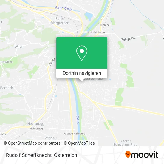 Rudolf Scheffknecht Karte