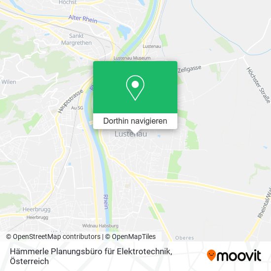 Hämmerle Planungsbüro für Elektrotechnik Karte
