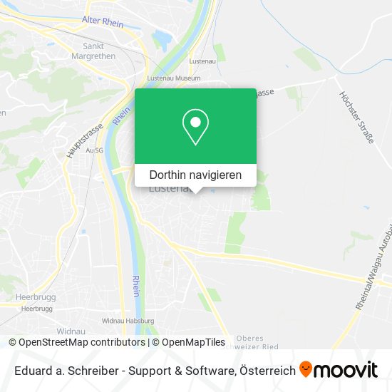Eduard a. Schreiber - Support & Software Karte