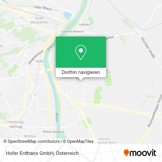 Hofer Erdtrans GmbH Karte