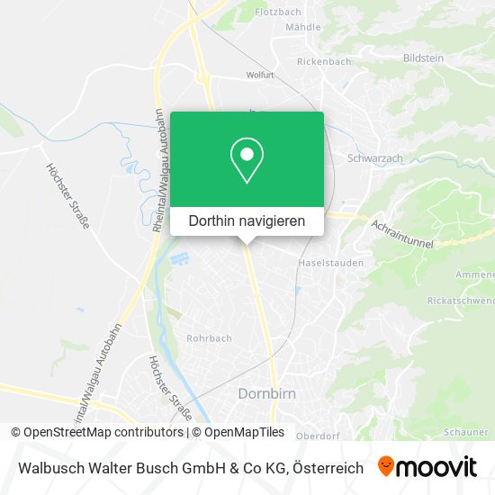 Walbusch Walter Busch GmbH & Co KG Karte