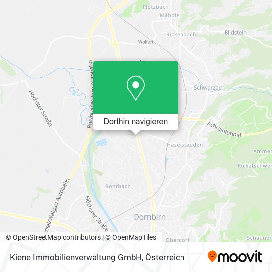 Kiene Immobilienverwaltung GmbH Karte