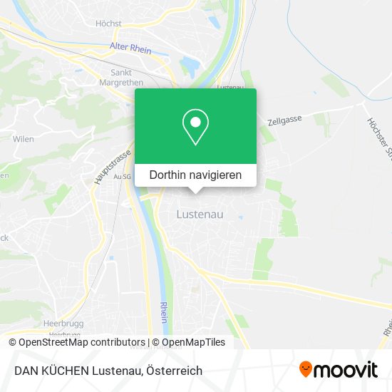 DAN KÜCHEN Lustenau Karte