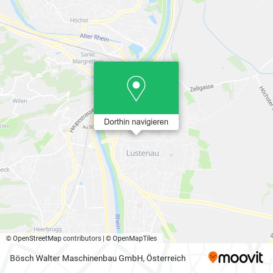 Bösch Walter Maschinenbau GmbH Karte