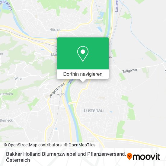 Bakker Holland Blumenzwiebel und Pflanzenversand Karte