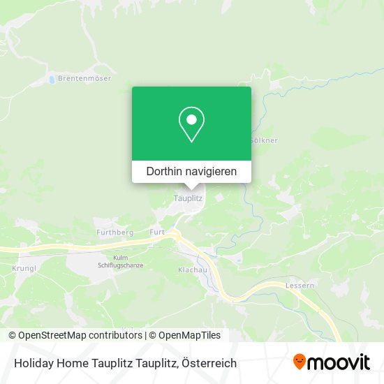 Holiday Home Tauplitz Tauplitz Karte