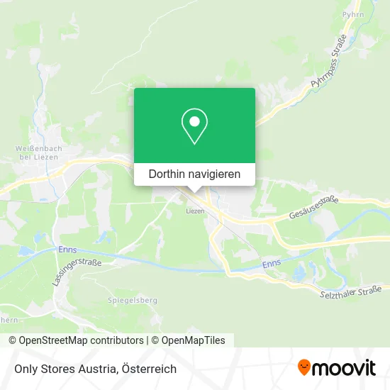 Only Stores Austria Karte